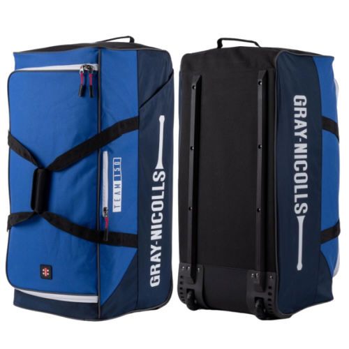 Gray Nicolls Team 150 Royal/Navy Wheelie Cricket Bag 2024