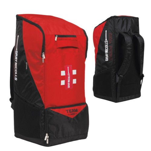 Gray Nicolls Team 400 Black/Red Duffle Cricket Bag 2024