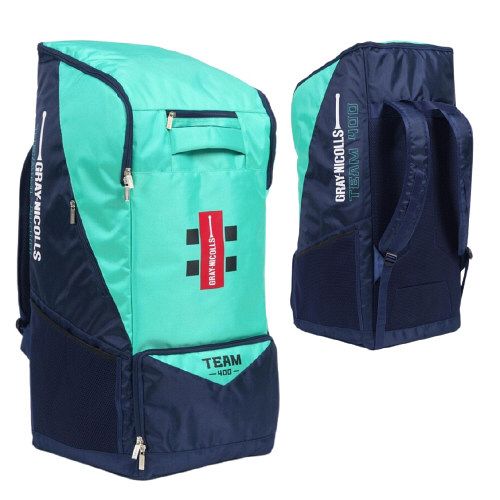 Gray Nicolls Team 400 Navy/Aqua Duffle Cricket Bag 2024