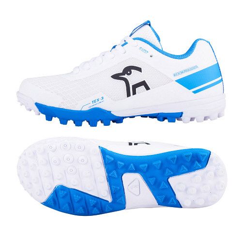 Kookaburra KC 5.0 White/Royal Rubber Cricket Shoes 2024 Jnr